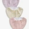 Next 3 PACK MUSLIN DRIBBLE YOUNGER - Lätzchen - Lilac | Kinder