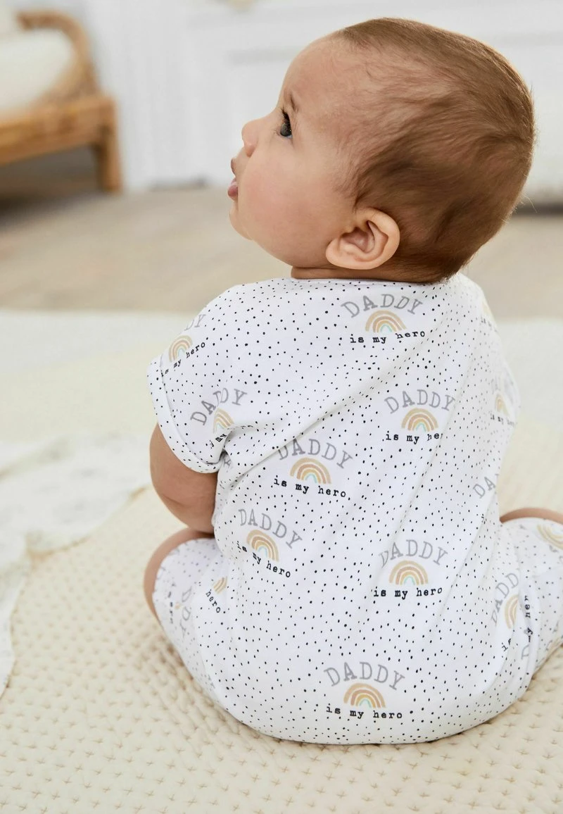 Next Unisex Jumpsuit - Cream Daddy Rainbow 2 Next Unisex Jumpsuit - Cream Daddy Rainbow – Bild 2