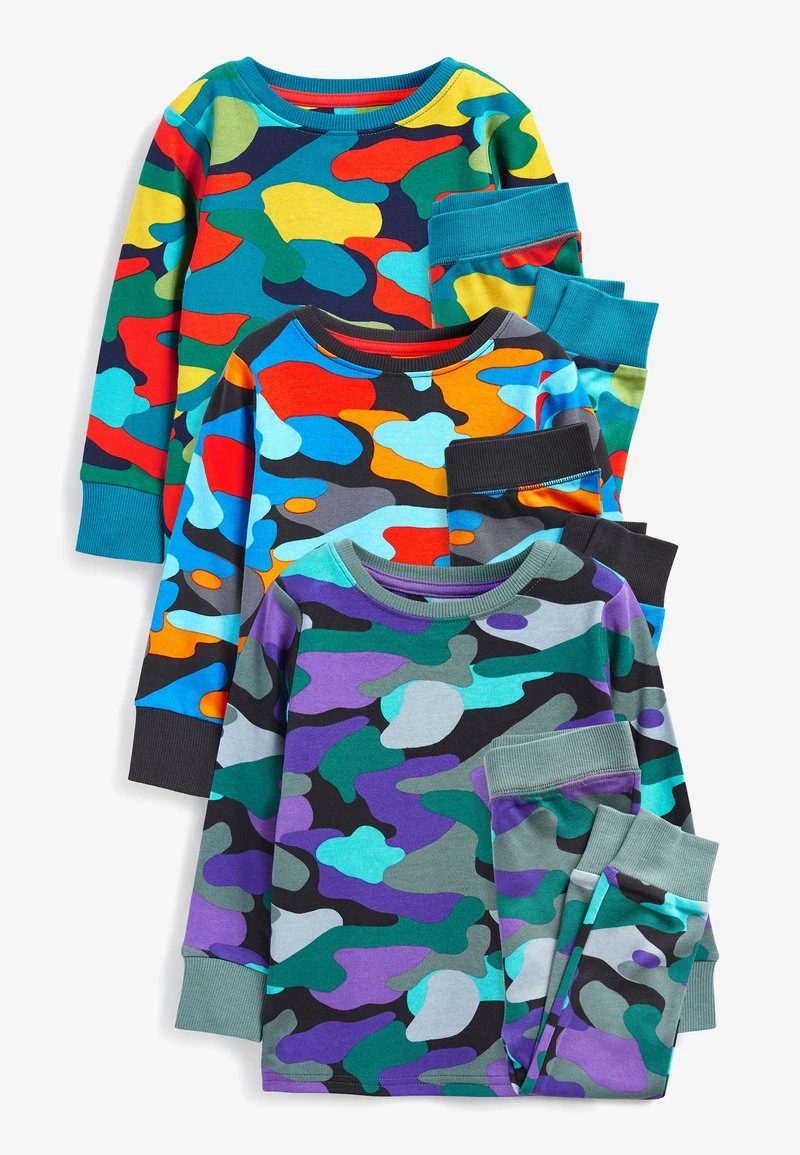 Next Kinder 3 PACK - Nachtwäsche Set - Blue 1 Next Kinder 3 PACK - Nachtwäsche Set - Blue