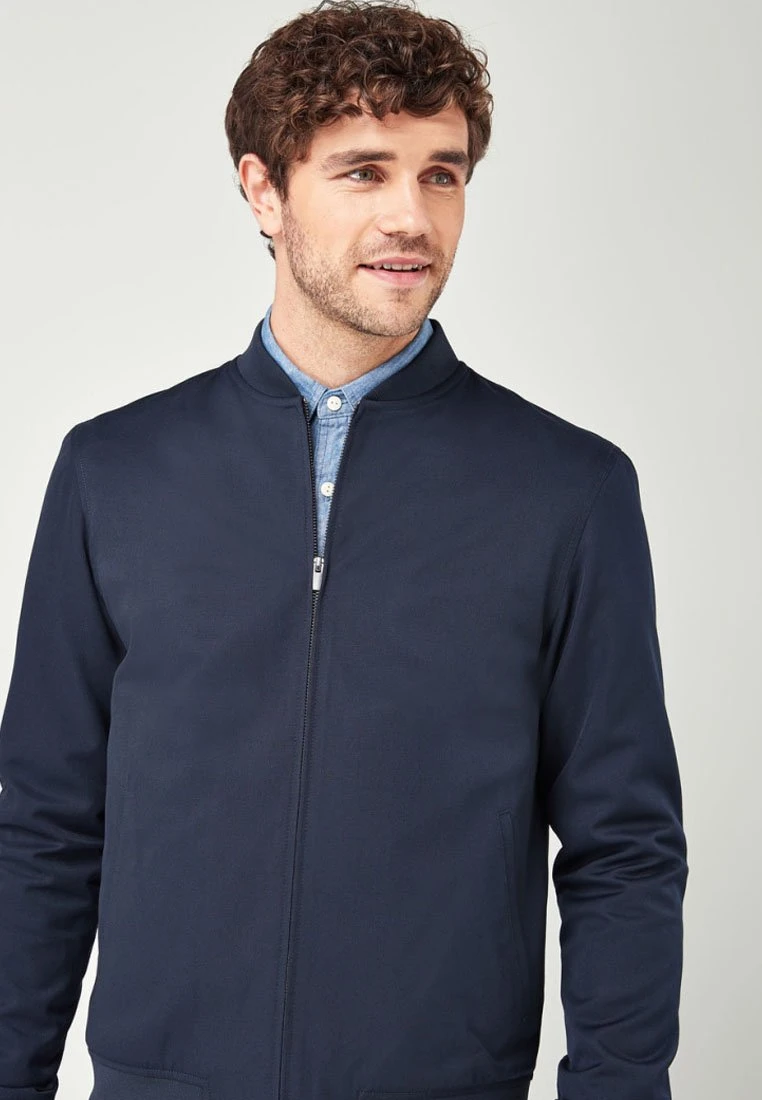 Next Herren Bomberjacke - Blue 9 Next Herren Bomberjacke - Blue – Bild 9