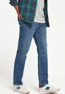 Next Herren Jeans Straight Leg - Blue Denim