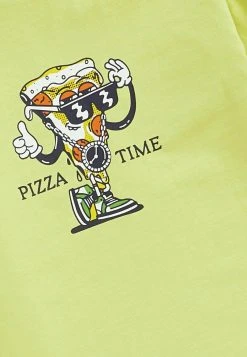 Next Kinder GRAPHIC - T-Shirt Print - Yellow Pizza Time -Next Verkäufe 2022 a1f3bdf4b47d4f40852342f1473c163f