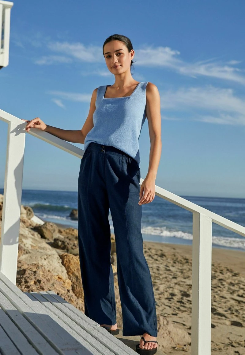 Next Damen BLEND - Stoffhose - Blue (m56305) 4 Next Damen BLEND - Stoffhose - Blue (m56305) – Bild 4