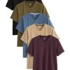 Next Herren 5 PACK - T-Shirt Basic - Blue
