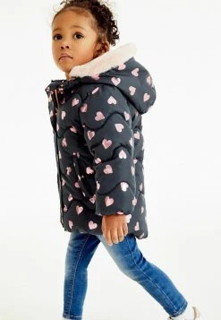 Next FOIL HEART - Winterjacke - Dark Blue | Kinder