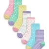 Next Kinder 7 PACK RICH SPOT STRIPE - Socken - Colourful