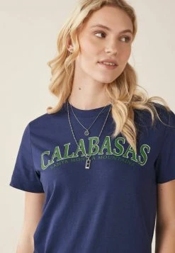 Next T-Shirt Print - Blue | Damen -Next Verkäufe 2022 a296805dcd7b4d45841ac5ceff8f0c09