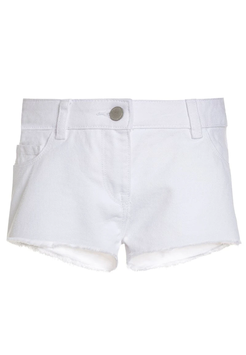 Next Kinder FRAYED HEM - Jeans Shorts - White 1 Next Kinder FRAYED HEM - Jeans Shorts - White