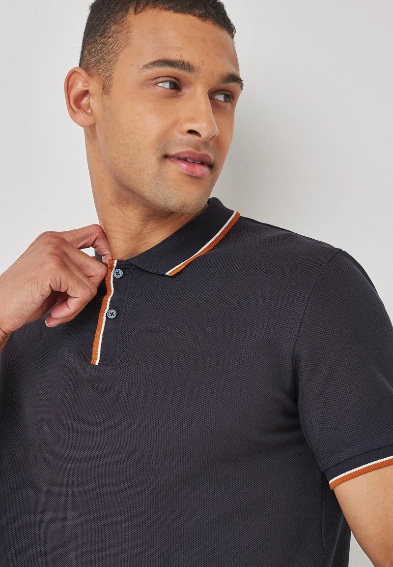 Next Herren TIPPED - Poloshirt - Dark Blue 3 Next Herren TIPPED - Poloshirt - Dark Blue – Bild 3