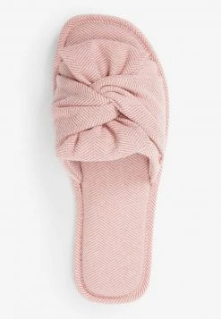 Next Damen HERRINGBONE BOW - Hausschuh - Pink -Next Verkäufe 2022 a32740c4d8be47ffa12aebf045361f73