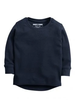 Next Unisex Langarmshirt - Dark Blue