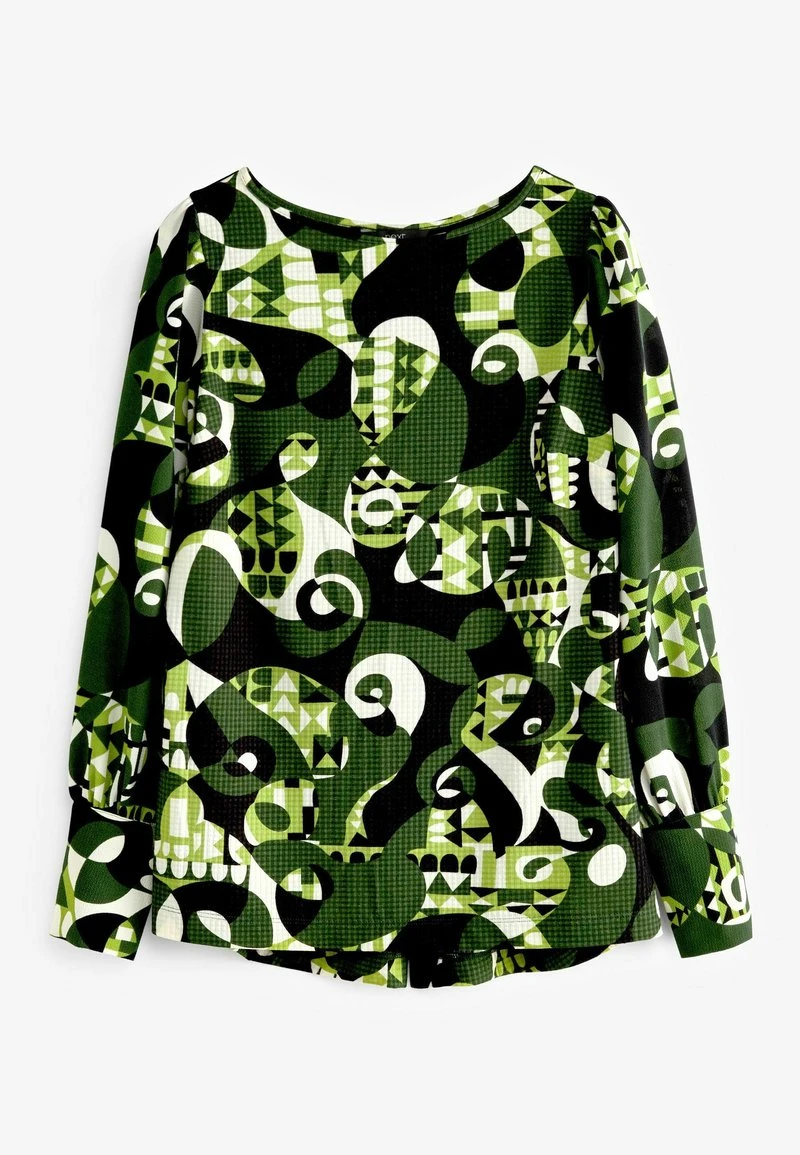 Next Damen CUFF - Bluse - Green Print 5 Next Damen CUFF - Bluse - Green Print – Bild 5
