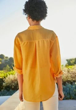 Next Damen LONG SLEEVE UTILITY - Hemdbluse - Ochre Yellow -Next Verkäufe 2022 a41a629dbd4c4540b347a43959ab3804