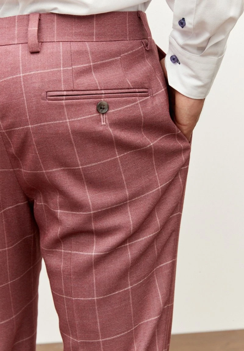 Next Herren Anzughose - Pink 3 Next Herren Anzughose - Pink – Bild 3