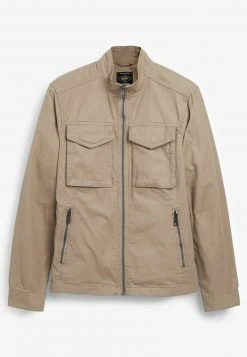 Next SHACKET WITH ZIP POCKETS - Leichte Jacke - Light Stone Natural | Herren -Next Verkäufe 2022 a45e0dc51920431f9f8d9161c4740218