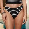 Next Damen CRINKLE - Bikini-Hose - Black White