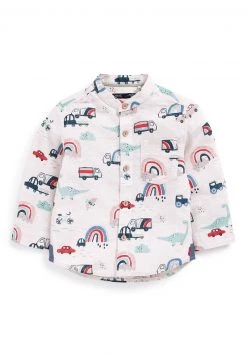 Next Kinder GRANDAD - Hemd - Offwhite