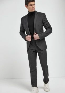 Next Herren Strukturierter Anzug Aus Wollmischgewebe Skinny Fit - Anzugsakko - Grey -Next Verkäufe 2022 a58d3e10ee9340e29b9ccee40f92175e