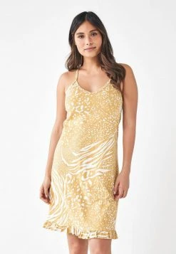 Next Damen Nachthemd - Ochre Yellow Animal -Next Verkäufe 2022 a5972e862bb14fcd8ba940aa47ee3caf