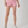 Next Damen ELASTICATED WAIST - Jeans Shorts - Light Pink