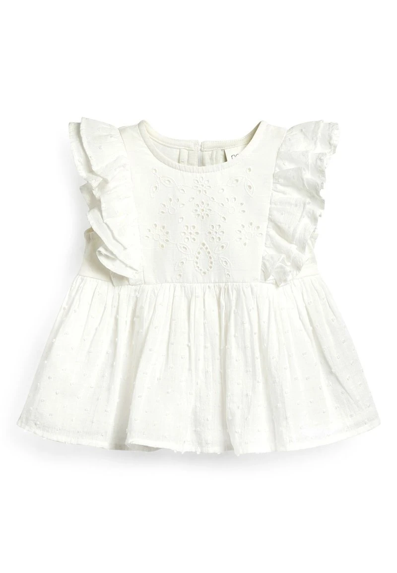 Next Kinder BRODERIE - Bluse - White 1 Next Kinder BRODERIE - Bluse - White