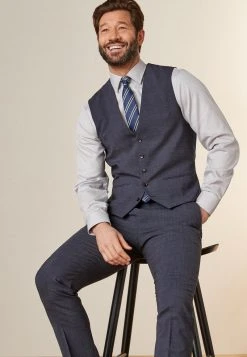 Next Herren SIGNATURE MOTIONFLEX - Anzugweste - Dark Blue -Next Verkäufe 2022 a662988a1294445d8d67221737a17e46