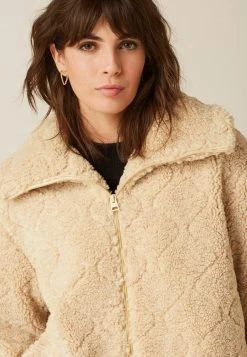 Next Damen BORG - Fleecejacke - Tan -Next Verkäufe 2022 a6693e8dbcbc4936902592262b86027e