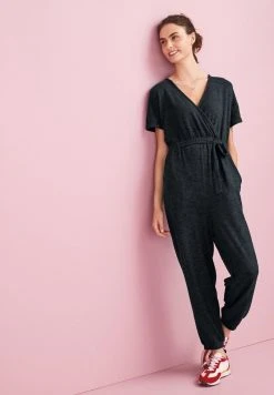 Next Damen MATERNITY LOUNGE - Jumpsuit - Black