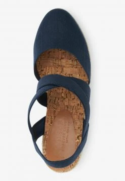 Next Damen FOREVER COMFORT CROSS OVER - Keilsandalette - Navy Blue -Next Verkäufe 2022 a6b2443f49a14180ac9039c6cb5244e5