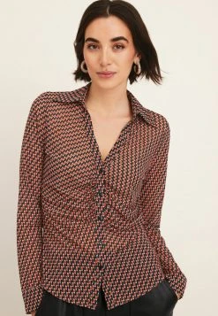 Next Damen LONG SLEEVE - Hemdbluse - Multi Coloured