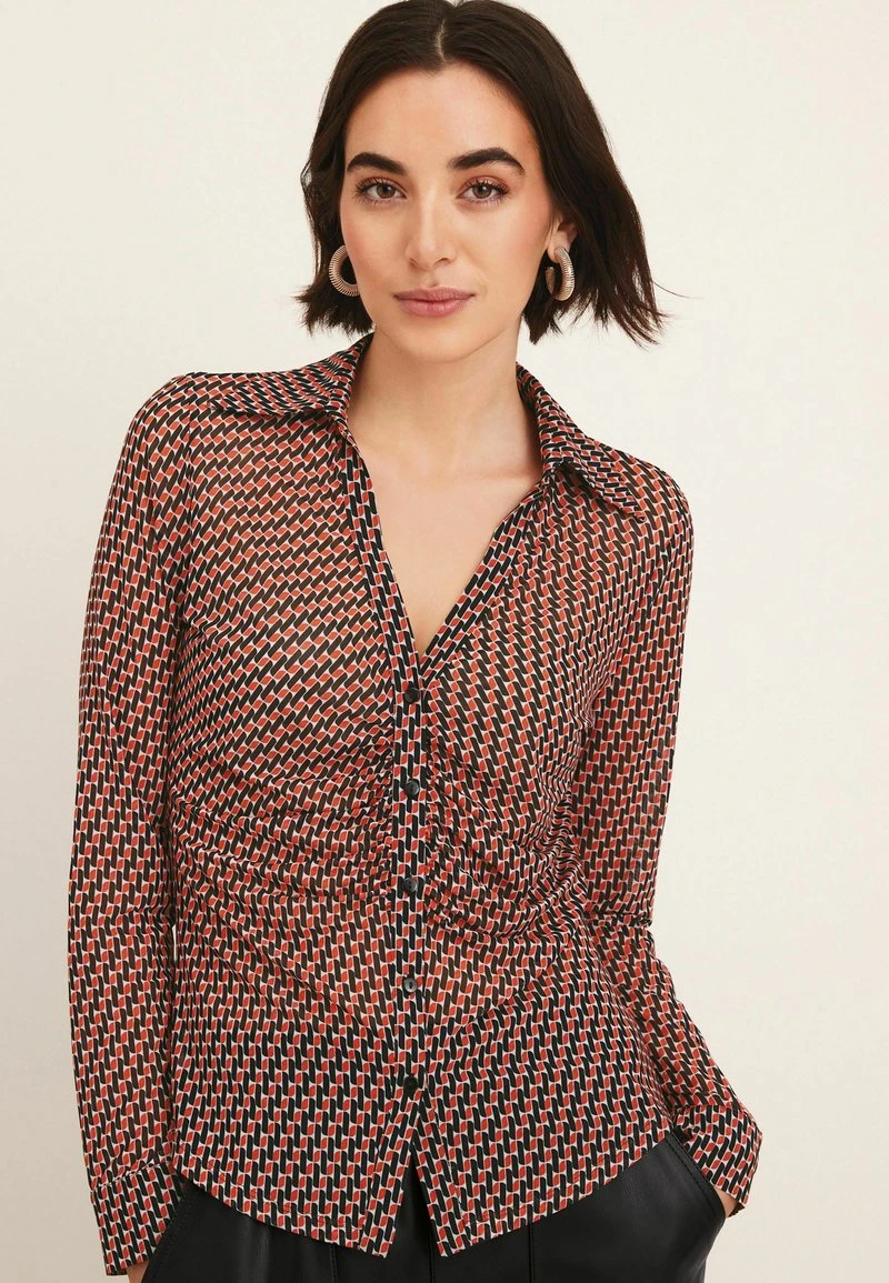 Next Damen LONG SLEEVE - Hemdbluse - Multi Coloured 1 Next Damen LONG SLEEVE - Hemdbluse - Multi Coloured