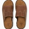 Next Herren Pantolette Flach - Brown