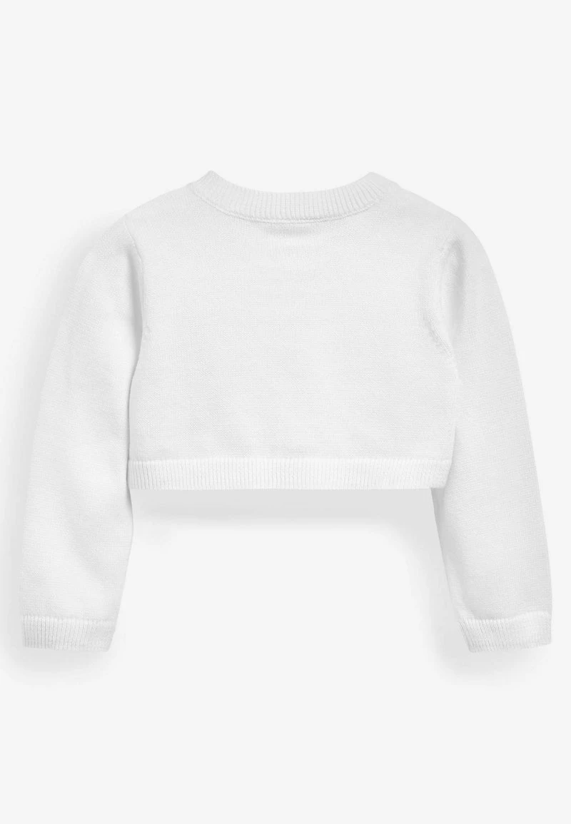 Next Kinder SHRUG - Strickjacke - White 2 Next Kinder SHRUG - Strickjacke - White – Bild 2