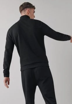 Next INTERLOCK ZIP NECK - Sweatshirt - Black | Herren -Next Verkäufe 2022 a7c90ba5e9594e58bc5de8a6ca603208