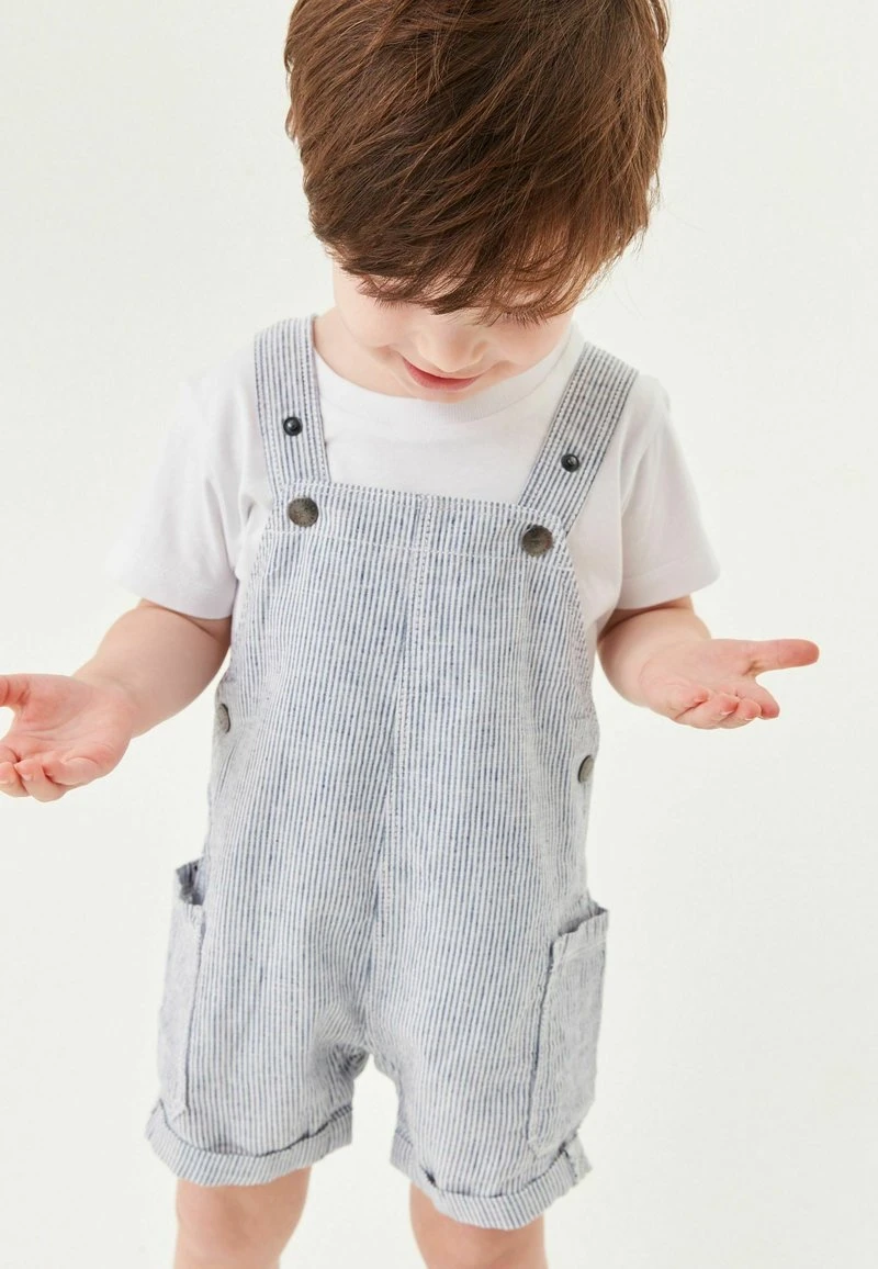 Next SET - Latzhose - Blue | Kinder 1 Next SET - Latzhose - Blue | Kinder