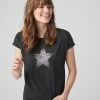 Next Damen T-Shirt Print - Dark Grey