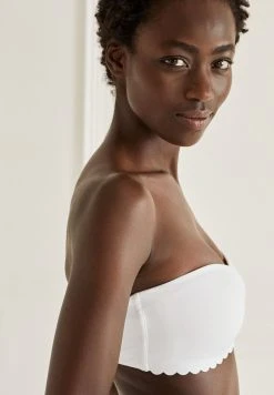 Next Damen SCALLOP STRAPLESS - Trägerloser/variabler BH - White -Next Verkäufe 2022 a80585f004b645b092bf0edbb4773e25