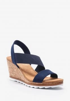 Next Damen Keilsandalette - Black -Next Verkäufe 2022 a8115b8fab8a414dbbb233e06eb65006