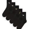 Next Damen JUNGLE ANIMAL MOTIF 5 PACK - Socken - Black