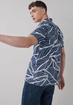 Next SHORT SLEEVE - Hemd - Dark Blue | Herren -Next Verkäufe 2022 a859ac37cd494c919bce0ff8139fbf2a