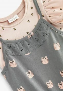 Next Kinder SET - Body - Charcoal Grey Pink Cat -Next Verkäufe 2022 a87bdfd0f2fd4965b3bef5a7c2b9c182