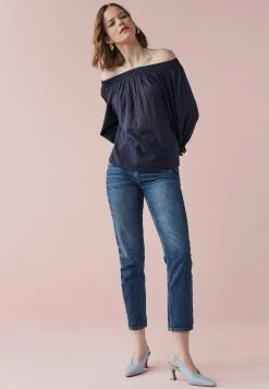 Next Damen TEXTURED - Bluse - Navy Blue