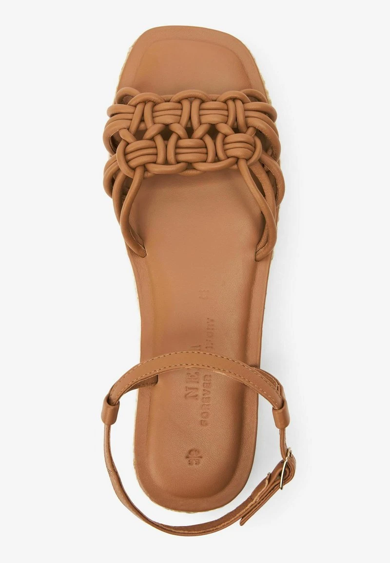 Next Damen FOREVER COMFORT INTERWOVEN - Espadrille - Tan Brown 4 Next Damen FOREVER COMFORT INTERWOVEN - Espadrille - Tan Brown – Bild 4