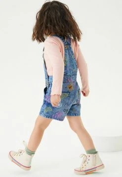 Next Kinder PRINTED - Latzhose - Blue -Next Verkäufe 2022 a8a89f3bffb34bbeb450d2741a616300