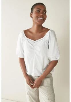 Next Damen T-Shirt Print - White