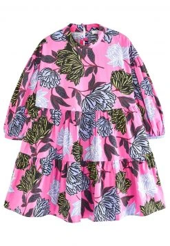 Next TIERED - Freizeitkleid - Pink | Kinder