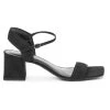 Next Riemensandalette - Black Textile | Damen