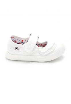 Next Kinder MARY JANE - Lauflernschuh - White Broderie Ruffle