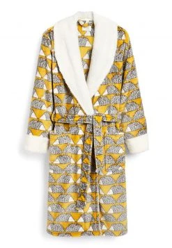 Next Damen SCION - Bademantel - Ochre Yellow Spike Hedgehog -Next Verkäufe 2022 a93a21416df8428d90f76c3012702de0