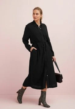 Next Damen Blusenkleid - Black